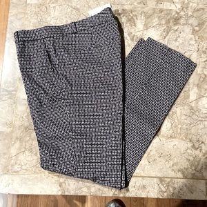 Banana Republic Straight Leg Print Pants